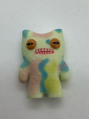 PMI Kids Fuggler Munch Munch Multi Pastel Monster Figure Series 1 Collectable #1